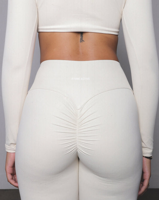 YOGA PANTS - CREME