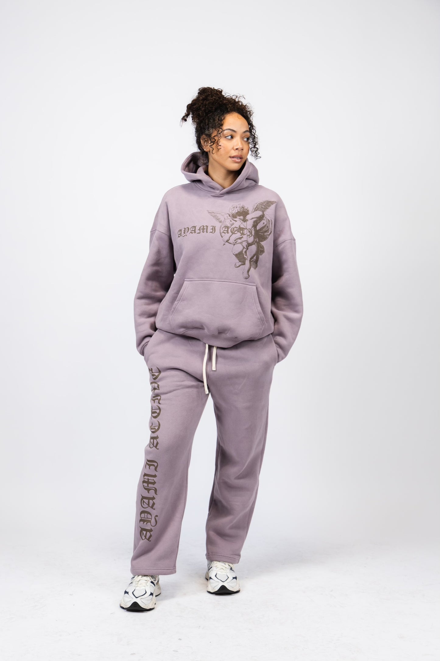 PUMP COVER HOODIE - LAVENDER