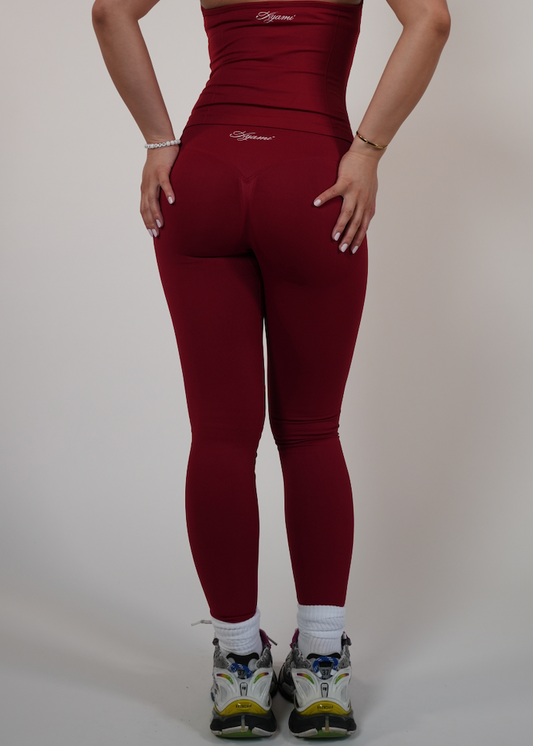 ULTRA LIFT LEGGINGS - AKA RED