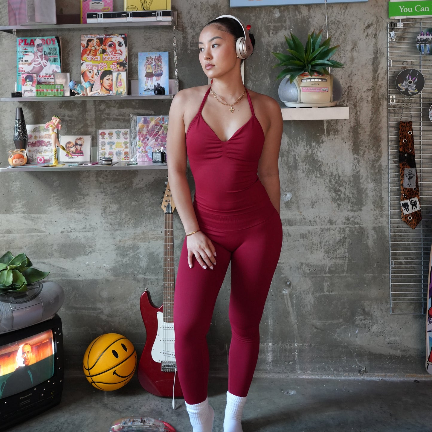 HALTER TANK - AKA RED