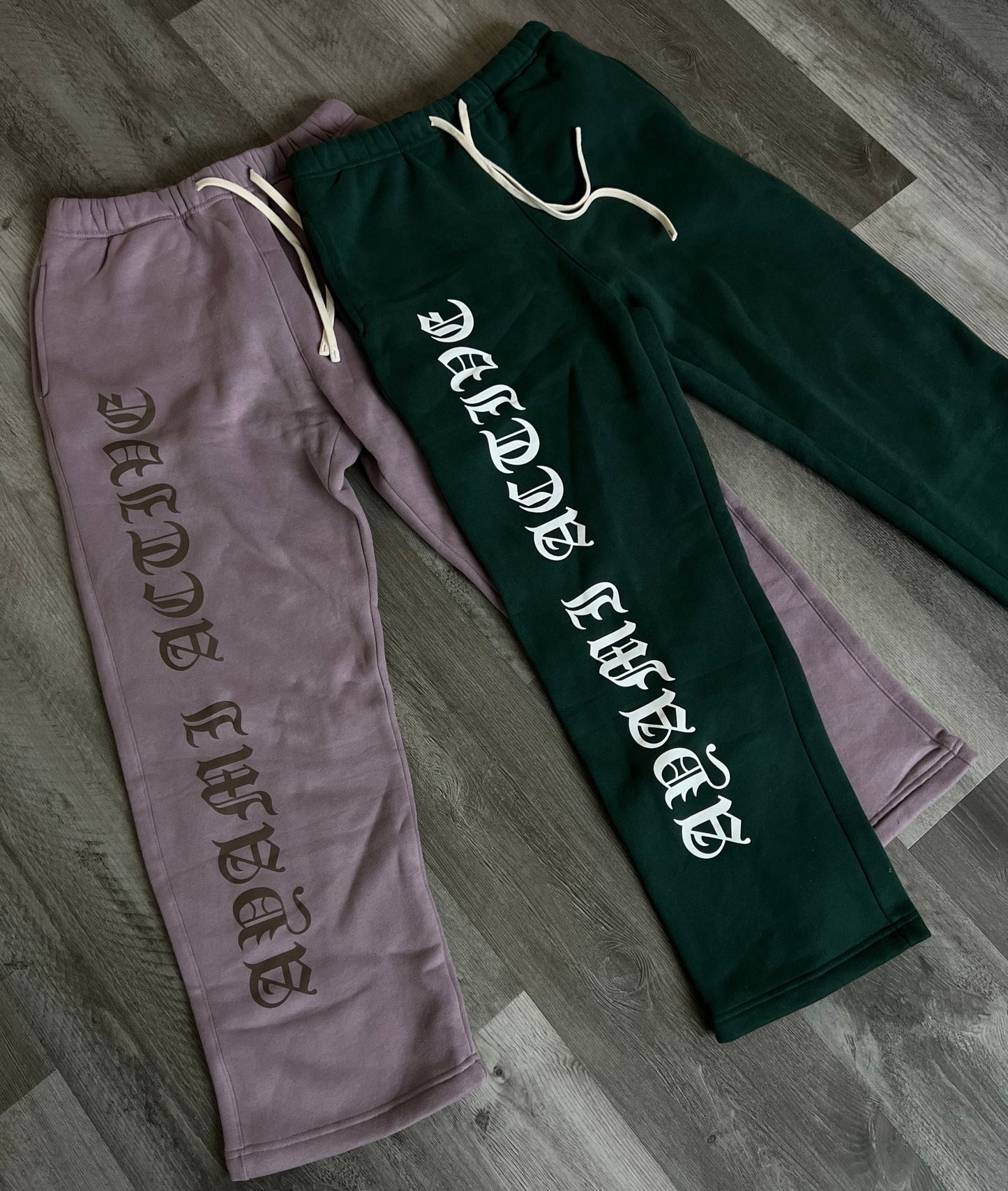 PUMP COVER SWEATPANTS - FOREST GREEN